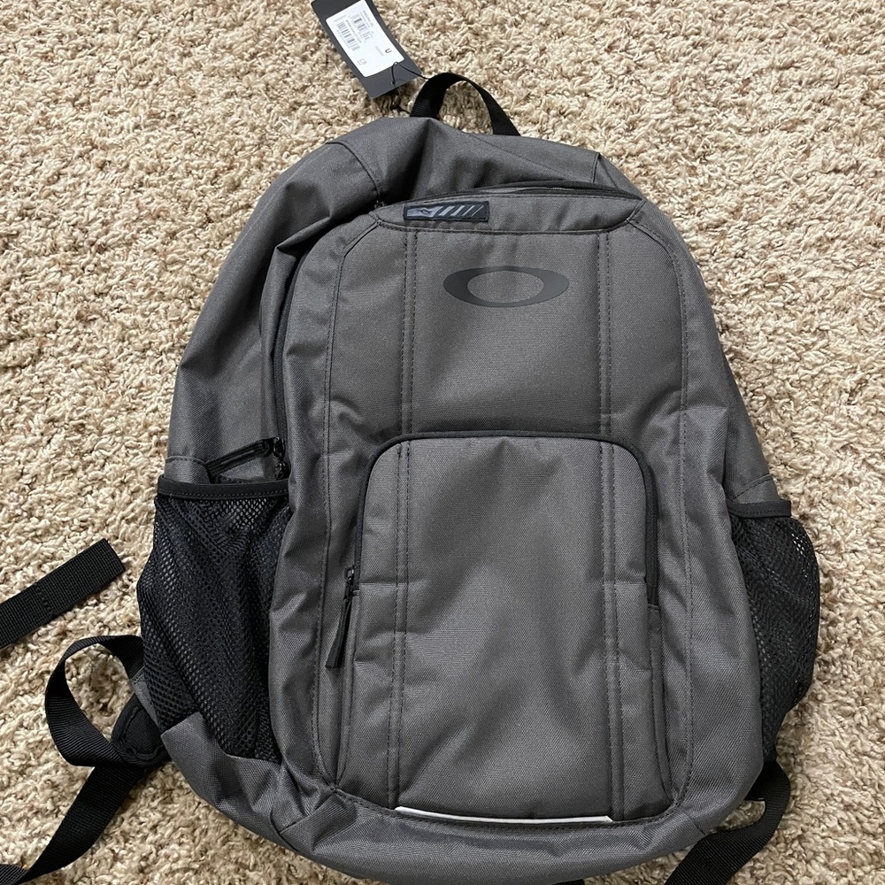 Oakley Grey backpack NWT